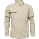 Columbia SKIEN VALLEY LONG SLEEVE SHIRT Pánska outdoorová košeľa, béžová, veľkosť