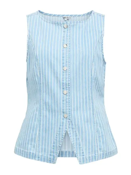 OBJECT Vesta 'OBJSANNI'  svetlomodrá / biela