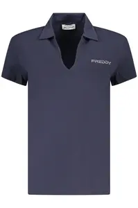 Dámske tričko s krátkym rukávom modré