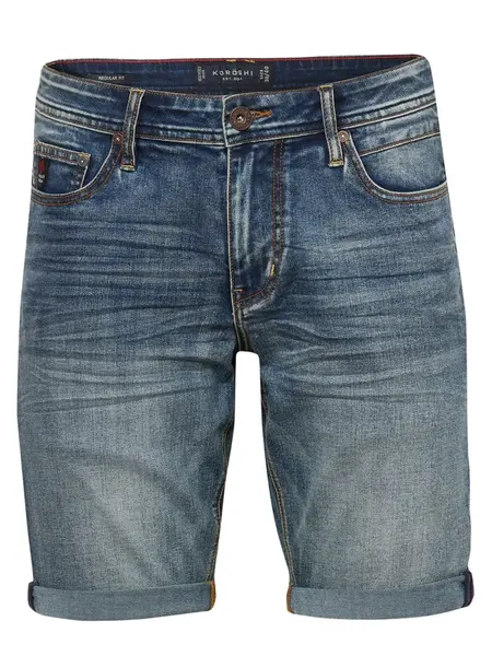 KOROSHI Džínsy  modrá denim