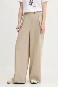 Kalhoty s příměsí lnu Barbour LUCY