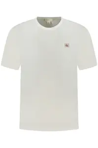Pánské tričko Calvin Klein s krátkým rukávem, bílé
