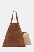 Semišová kabelka Answear.LAB hnědá barva