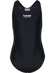 Hummel Športové plavky 'JR Solid'  čierna / biela