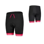 Dětské cyklo kalhoty Etape Junior 2.0 černá/růžová 140/146