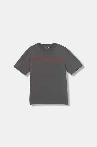 EA7 Emporio Armani dětské bavlněné tričko
