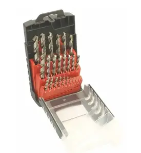 NÁSTROJE CZ Vrtáky do kovu kobaltové 1,00-13,00x0,5 mm, DIN 338RTiHSSCo5 PN 2907, sada 25 ks v plastu