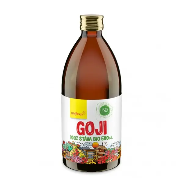 WOLFBERRY Goji šťáva BIO 500 ml