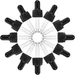 Straight Tip Glass Droppers