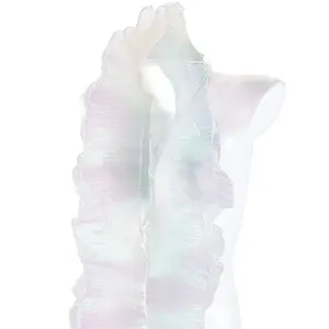 10 Yards Polyester Pleated Lace Trim