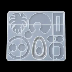 Mixed Shape Pendant & Links Silicone Molds