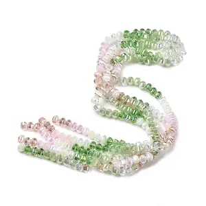 Electroplate Glass Beads Strands