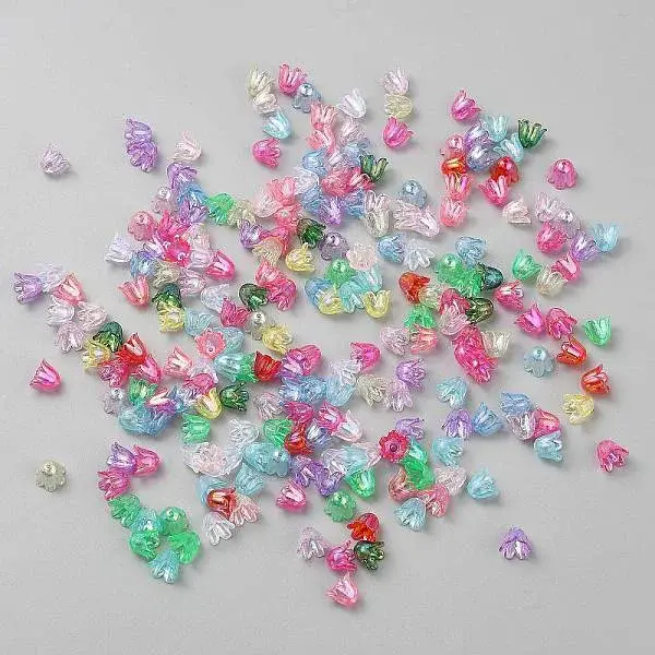 1900Pcs Transparent Acrylic Beads