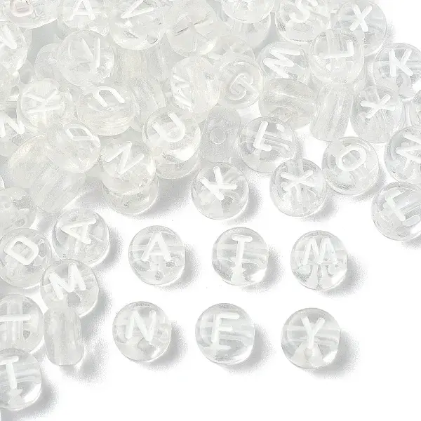 150Pcs Transparent Acrylic Beads