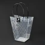 Transparent PVC Gift Bag with Handle