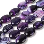 Natural Striped Agate/Banded Agate Beads Strands
