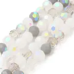 Electroplate Glass Beads Strands