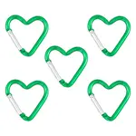 5Pcs Zinc Alloy Spring Gate Rings