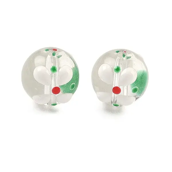 Transparent Glass Enamel Beads