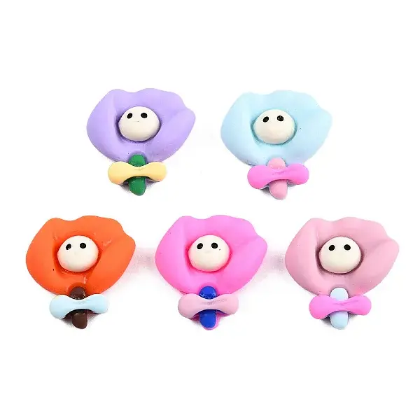 Opaque Resin Cabochons