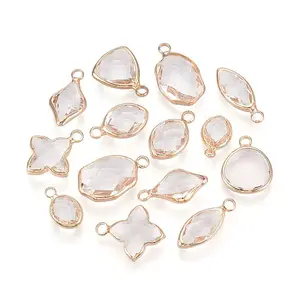 Brass Glass Pendants