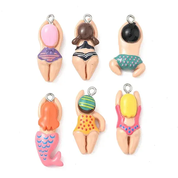 Opaque Resin Pendants