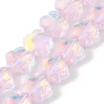 Electroplate Glass Beads Strands