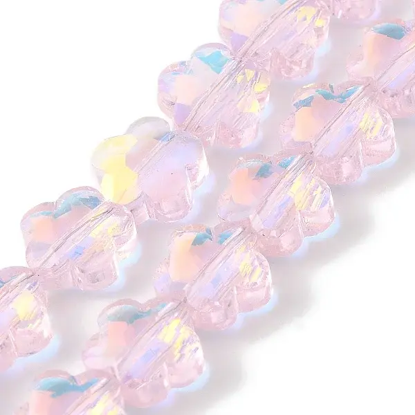 Electroplate Glass Beads Strands