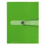 Herlitz - Box na spisy A4/4 cm, jablkově zelený