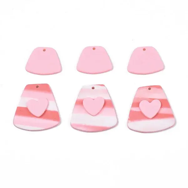 Handmade Polymer Clay Pendants