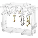 Assembled Transparent Acrylic Earring Display Stands