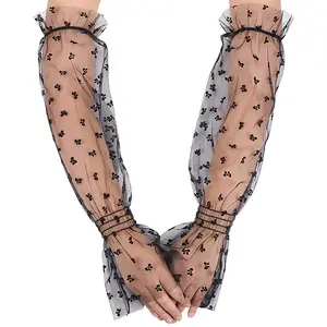 Outdoor Cycling Polyester Lace Sleeves