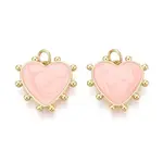 Brass & Enamel Pendants