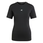 ADIDAS PERFORMANCE Funkčné tričko 'TECHFIT Training'  čierna / biela