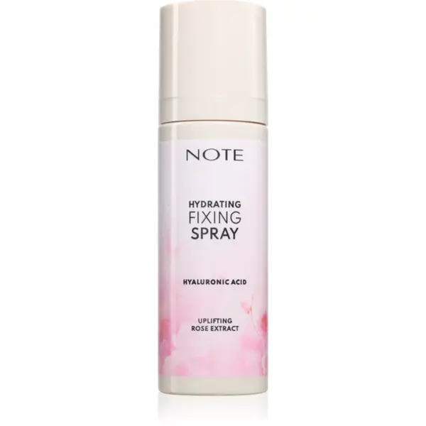 Note Cosmetique Hydrating Fixing Spray fixační sprej na make-up s hydratačním účinkem typ Rose 100 ml