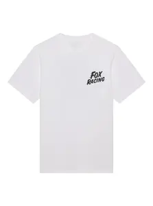 Fox pánské tričko Speed 195 Original SS White | Bílá | Velikost M | 100% bavlna