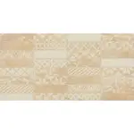 Dekor Multi Borneo béžová patchwork 20x40 cm mat WARMB448.1