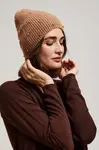 Marisse Knitted Hat With Beads