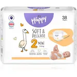 BELLA Baby Happy Soft&Delicate jednorazové plienky Mini 3-6 kg 38 ks