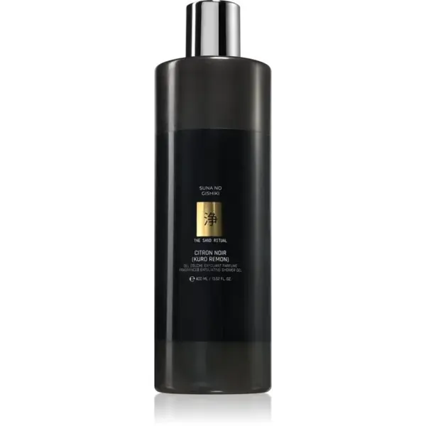 Vila Hermanos Suna No Gishiki Citron Noir (Kuro Remon) sprchový gel s exfoliačním účinkem 400 ml