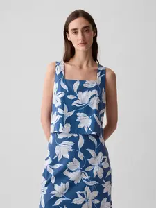 GAP Dámské Lněný crop top 417117-00 Velikost: S