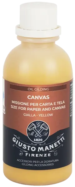 Mixtion na plátno a papír Manetti 125ml – žlutý