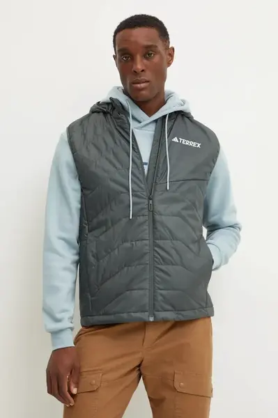 Sportovní vesta adidas TERREX Multi zelená barva, JD8404