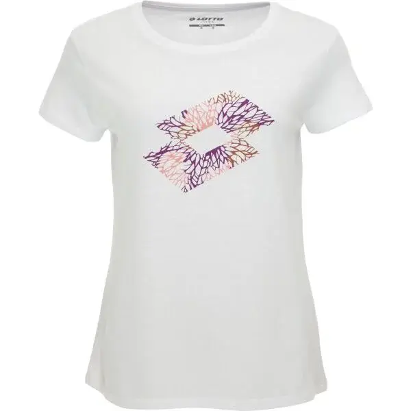 Lotto STAR DUST TEE Dámské tričko, bílá, velikost