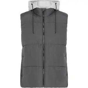 BLEND BHELWIN Pánská vesta, tmavě šedá, velikost