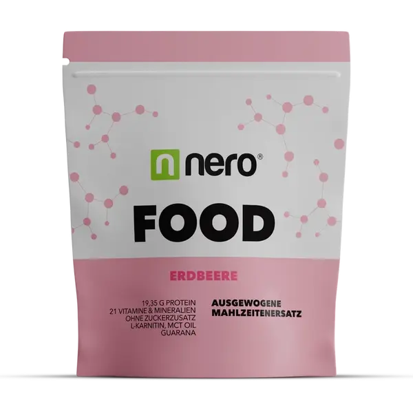 NERO Zdravé dietní jídlo Nero FOOD Jahoda, 1kg, 33 porcí