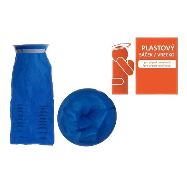 AMERICAN WAY Plastový sáček pro případ nevolnosti 42 x 17,2 cm 4 kusy