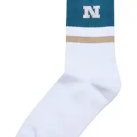 College Team Union Socksbeige/bottlegreen/white