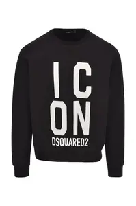 Čierna mikina Dsquared2 ICON