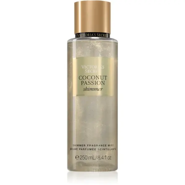 Victoria's Secret Coconut Passion Shimmer telový sprej pre ženy 250 ml
